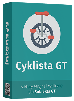 Cyklista GT - faktury seryjne i cykliczne w Subiekcie GT