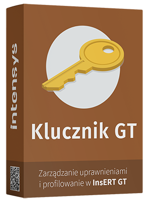 Klucznik GT - zarządzanie uprawnieniami i profilowanie dla InsERT GT