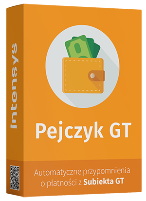 Pejczyk GT - przypomnienia o płatności z Subiekta GT