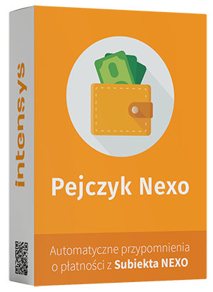 Pejczyk Nexo - przypomnienia o płatności z Subiekta Nexo
